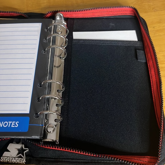 Vintage Starter Zip-Up Agenda Binder Address Book Planner Calendar Organizer - Picture 4 of 10